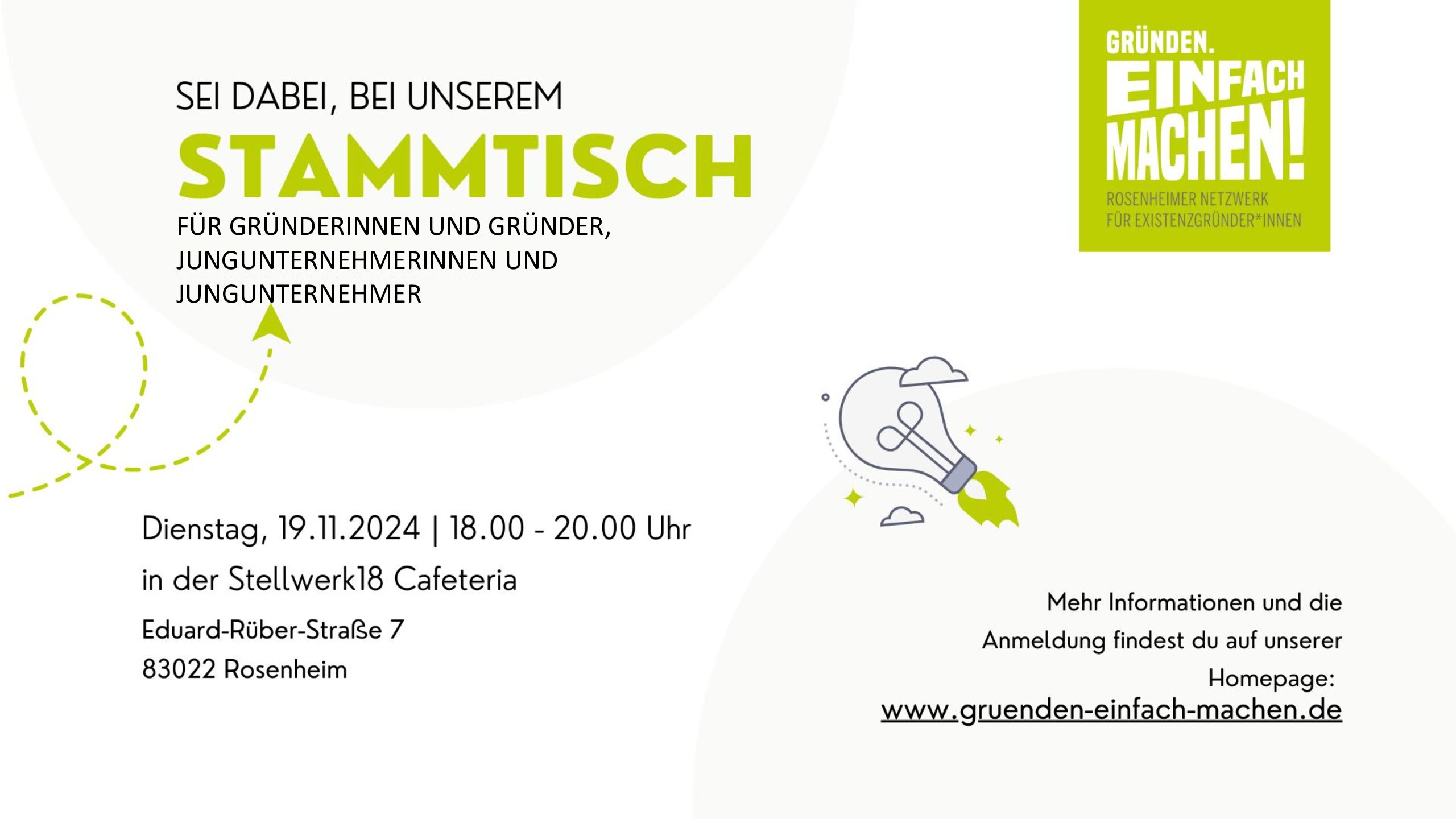 VA Bild 3. Gruendungstammtisch 20241119 pdf - 3. Stammtisch für Gründerinnen und Gründer / Jungunternehmerinnen und Jungunternehmer